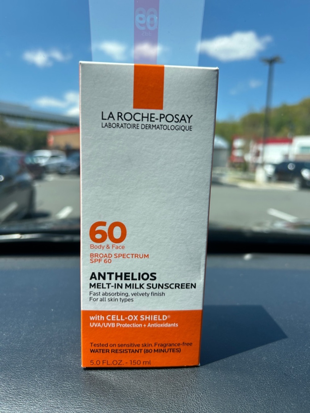 Anthelios Melt-in Milk Sunscreen SPF 60 Body & Face Fragrance Free 5 fl oz